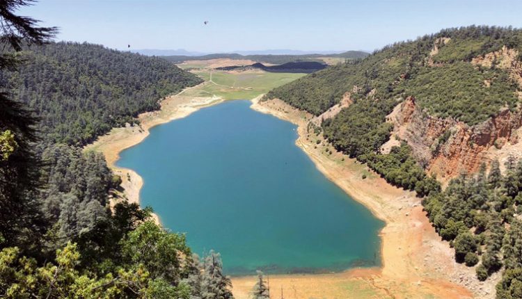 Le lac vert Aguelmam